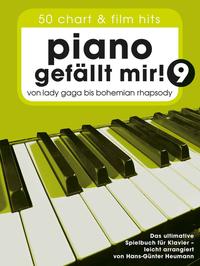 Vorderes Coverbild Piano gefällt mir! 50 Chart und Film Hits - Band 9