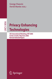 Vorderes Coverbild Privacy Enhancing Technologies