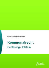 Vorderes Coverbild Kommunalrecht Schleswig-Holstein