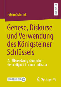 Vorderes Coverbild Genese, Diskurse und Verwendung des Königsteiner Schlüssels