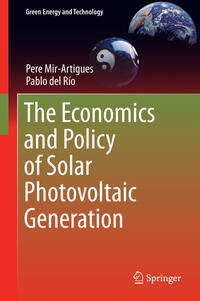 Vorderes Coverbild The Economics and Policy of Solar Photovoltaic Generation