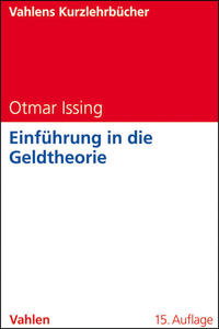 Vorderes Coverbild Einführung in die Geldtheorie