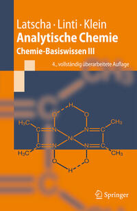 Vorderes Coverbild Analytische Chemie