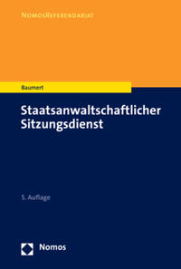 Vorderes Coverbild Staatsanwaltschaftlicher Sitzungsdienst