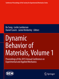Vorderes Coverbild Dynamic Behavior of Materials, Volume 1