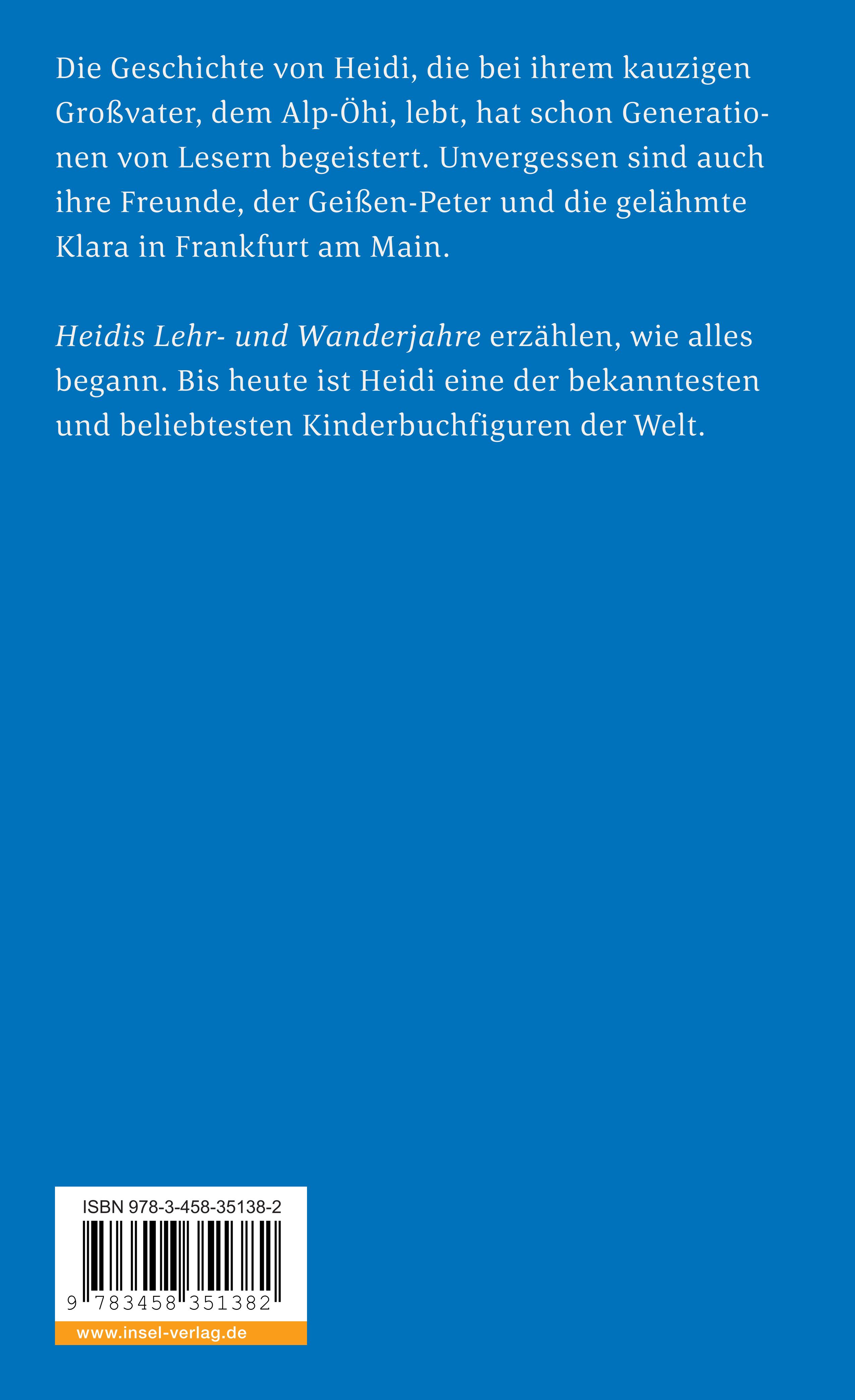 Rückseitencover Heidi