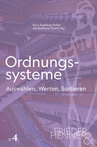 Vorderes Coverbild Ordnungssysteme. Auswählen, Werten, Sortieren