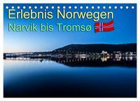 Vorderes Coverbild Erlebnis Norwegen: Narvik bis Tromsø (Tischkalender 2025 DIN A5 quer), CALVENDO Monatskalender