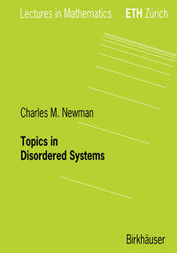 Vorderes Coverbild Topics in Disordered Systems