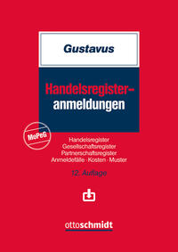 Vorderes Coverbild Handelsregisteranmeldungen