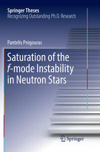 Vorderes Coverbild Saturation of the f-mode Instability in Neutron Stars