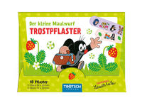 Vorderes Coverbild Trötsch Der kleine Maulwurf Pflasterset Trostpflaster grün