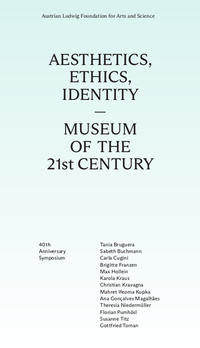 Vorderes Coverbild Aesthetics, Ethics, Identity–Museum of the 21st Century