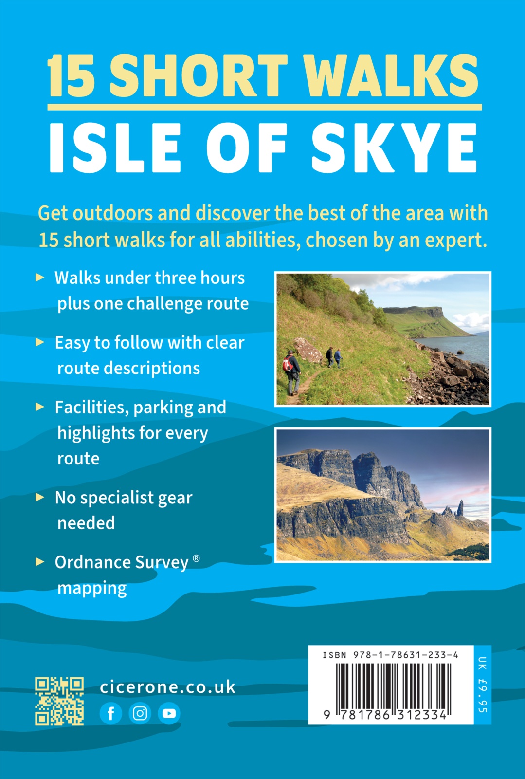 Rückseitencover 15 Short Walks on the Isle of Skye