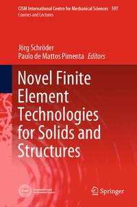 Vorderes Coverbild Novel Finite Element Technologies for Solids and Structures