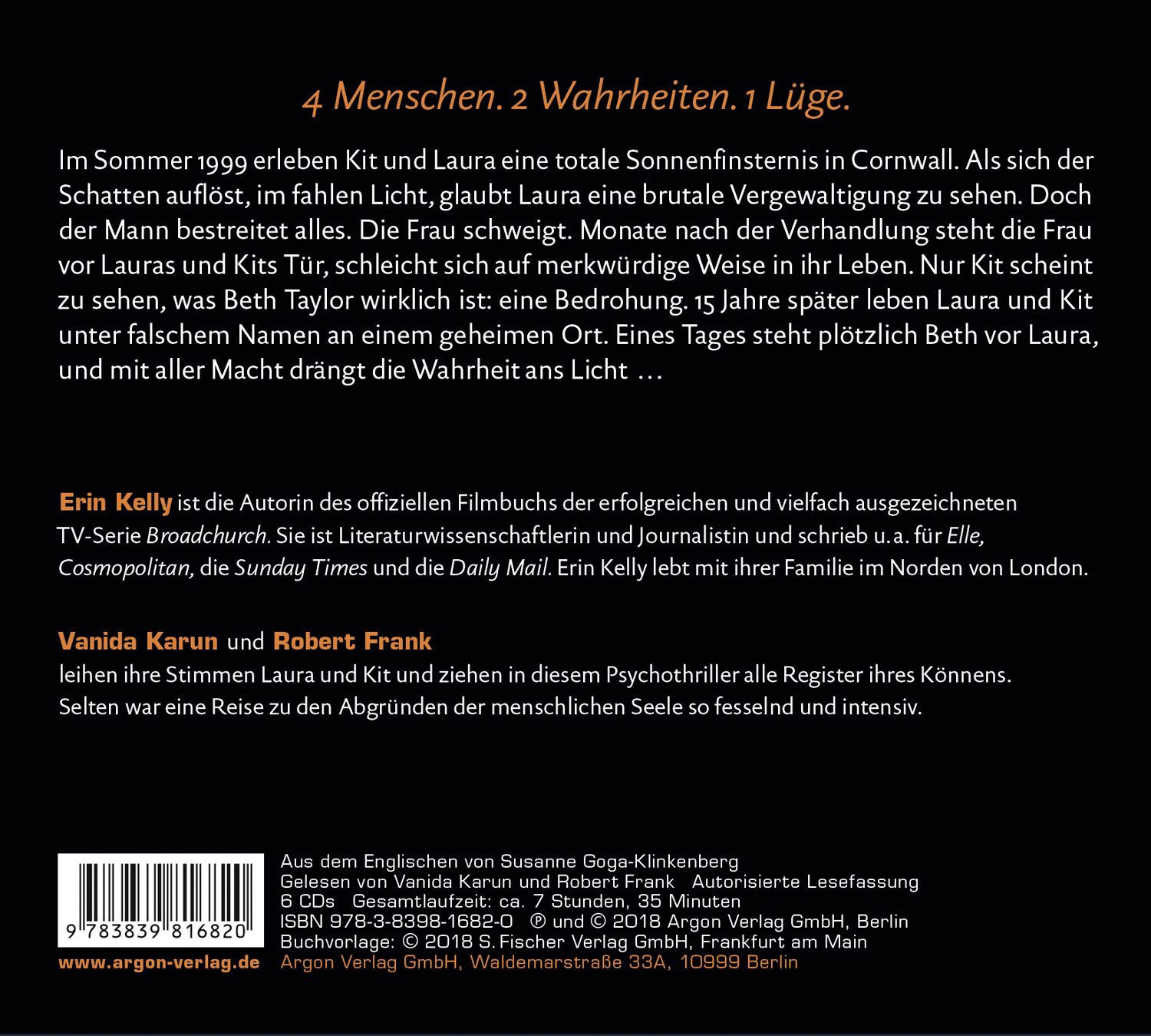 Rückseitencover Vier.Zwei.Eins.