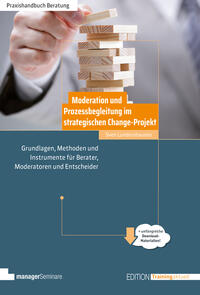 Vorderes Coverbild Moderation und Prozessbegleitung im strategischen Change-Projekt