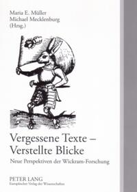 Vorderes Coverbild Vergessene Texte – Verstellte Blicke
