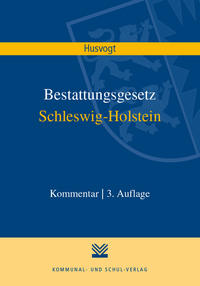 Vorderes Coverbild Bestattungsgesetz Schleswig-Holstein