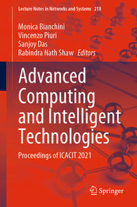 Vorderes Coverbild Advanced Computing and Intelligent Technologies