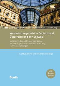 Vorderes Coverbild Veranstaltungsrecht in Deutschland, Österreich und der Schweiz