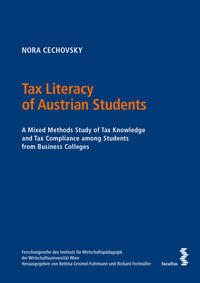 Vorderes Coverbild Tax Literacy of Austrian Students