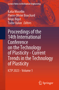 Vorderes Coverbild Proceedings of the 14th International Conference on the Technology of Plasticity - Current Trends in the Technology of Plasticity