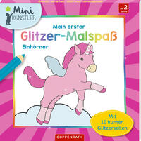 Vorderes Coverbild Mein erster Glitzer-Malspaß: Einhörner