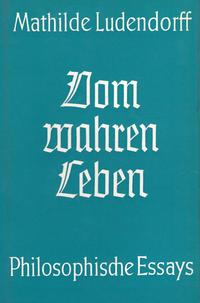 Vorderes Coverbild Vom wahren Leben
