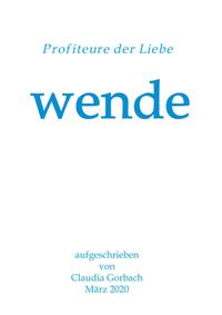Vorderes Coverbild wende