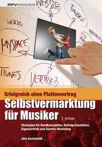 Vorderes Coverbild Selbstvermarktung für Musiker
