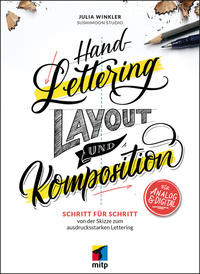 Vorderes Coverbild Handlettering - Layout & Komposition