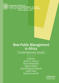 Vorderes Coverbild New Public Management in Africa