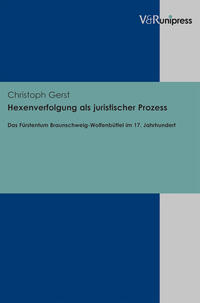 Vorderes Coverbild Hexenverfolgung als juristischer Prozess