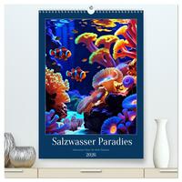 Vorderes Coverbild Salzwasser Paradies (hochwertiger Premium Wandkalender 2026 DIN A2 hoch), Kunstdruck in Hochglanz