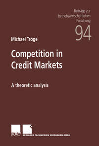 Vorderes Coverbild Competition in Credit Markets