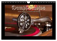 Vorderes Coverbild Dampfradios - Antike Radios mit Charme und Patina (Wandkalender 2025 DIN A4 quer), CALVENDO Monatskalender