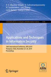 Vorderes Coverbild Applications and Techniques in Information Security