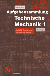Vorderes Coverbild Aufgabensammlung Technische Mechanik 1