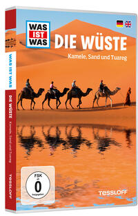 Vorderes Coverbild WAS IST WAS DVD Die Wüste. Kamele, Sand und Tuareg