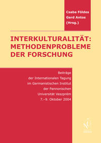 Vorderes Coverbild Interkulturalität: Methodenprobleme der Forschung