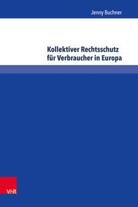 Vorderes Coverbild Kollektiver Rechtsschutz für Verbraucher in Europa