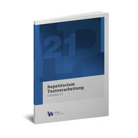 Vorderes Coverbild Repetitorium Textverarbeitung