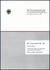 Vorderes Coverbild "Sorgt dafür, daß sie die Mehrheit nicht hinter sich kriegen!"