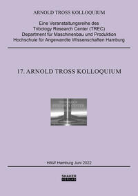 Vorderes Coverbild 17. Arnold Tross Kolloquium