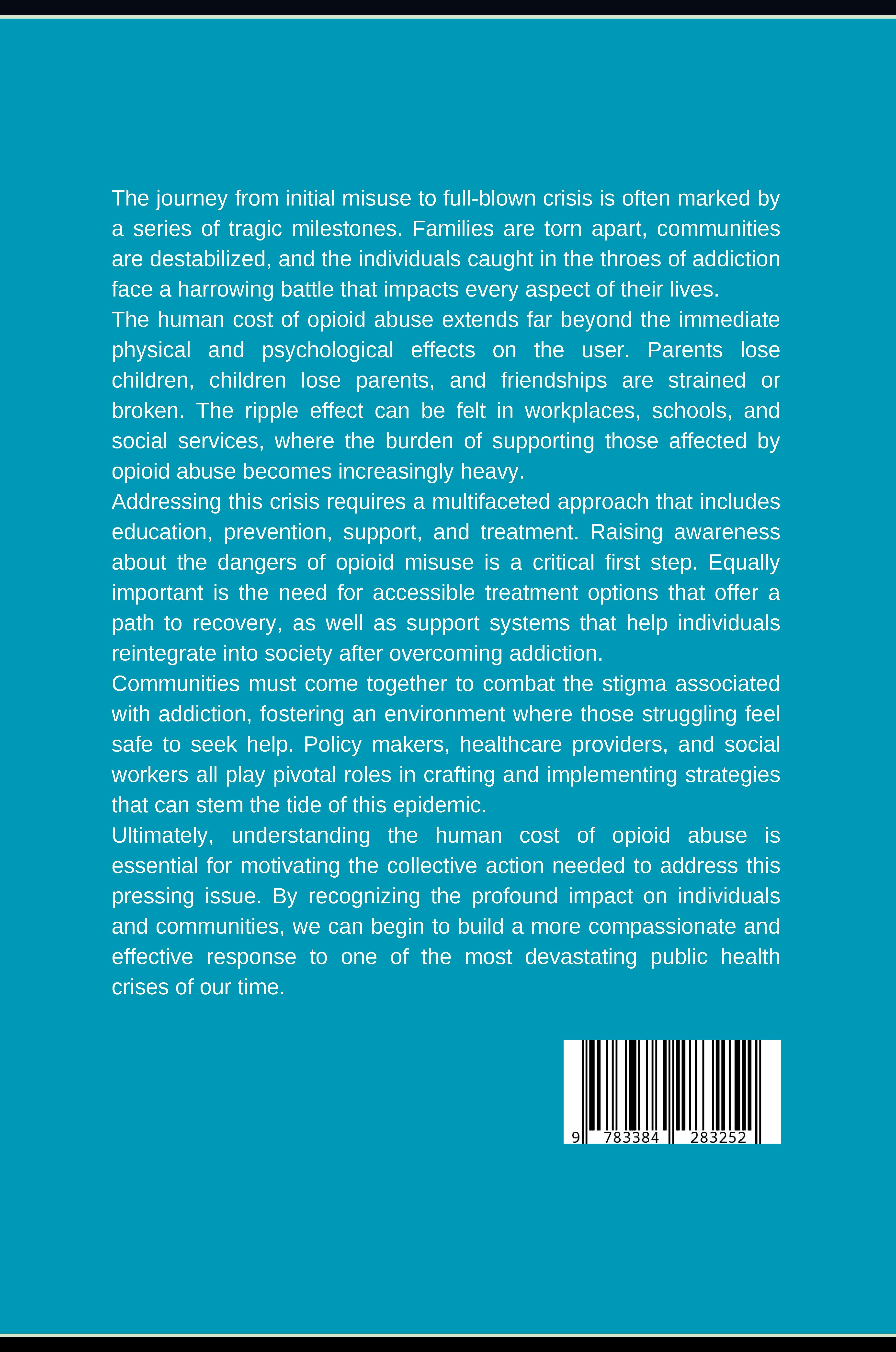 Rückseitencover From Misuse to Crisis: Understanding the Human Cost of Opioid Abuse