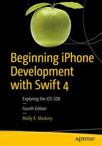 Vorderes Coverbild (hohe Qualität) Beginning iPhone Development with Swift 4