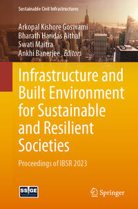 Vorderes Coverbild Infrastructure and Built Environment for Sustainable and Resilient Societies