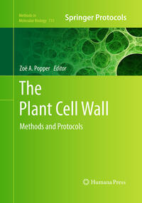 Vorderes Coverbild The Plant Cell Wall
