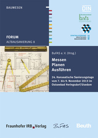 Vorderes Coverbild Forum Altbausanierung 8. Messen - Planen - Ausführen